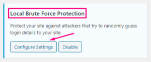 Local Brute Force Protection